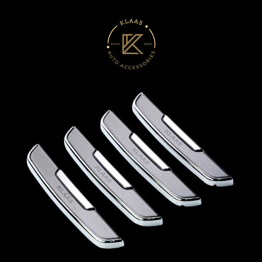 KlaasAuto- Universal Car Door Edge Guard Compatible With All Cars (GREY Set of 4)