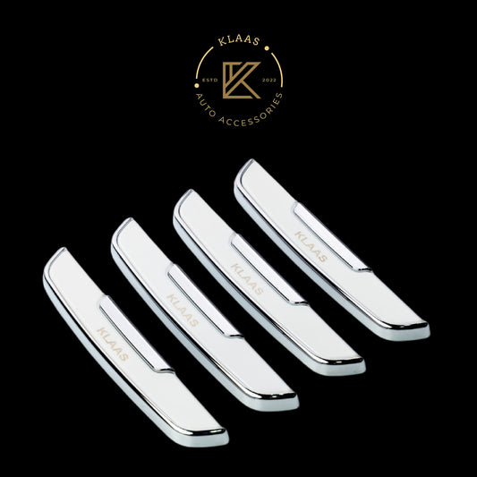 KlaasAuto- Universal Car Door Edge Guard Compatible With All Cars (WHITE Set of 4)